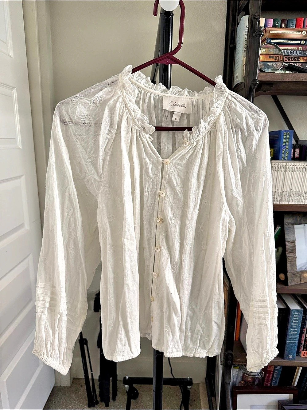 Cleobella White Blouse